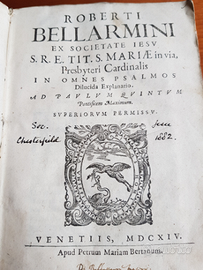 Antico Libro ecclesiastico 1616