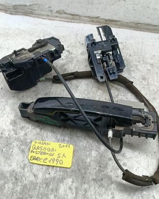 SERRATURA POSTERIORE SINISTRA NISSAN Qashqai +2 (0