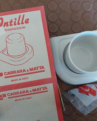 Porta spazzolini da muro