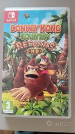 DONKEY KONG COUNTRY RETURNS HD PER NINTENDO SWITCH