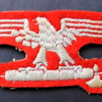 Fregio fascista aquila braccio WAFFEN-SS italiane