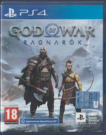 GIOCO PS4 2 DISCHI GOD OF WAR RAGNAROK 18 SANTA MO