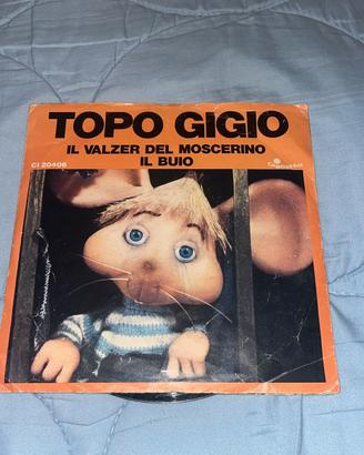 vinile 45 Topo Gigio 