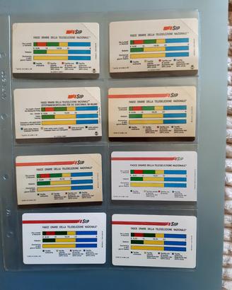 n 16 schede telefoniche nuove 