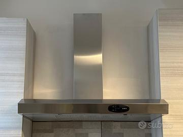 Cappa Elica 90 cm inox – aspirante parete