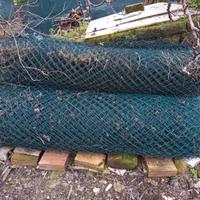 Rete metallica plastificata