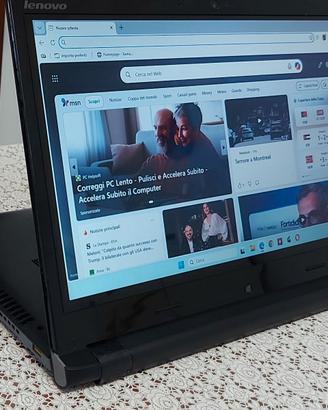Notebook Lenovo i7 touchscreen convertibile 8GB.