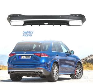 DIFFUSORE PER MERCEDES W167 20- LOOK GLE 63 NERO C