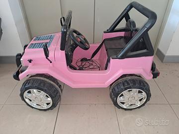Jeep elettrica bambina 