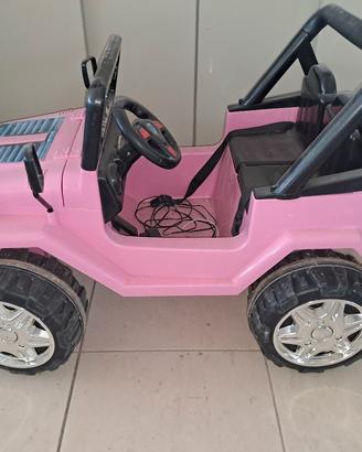 Jeep elettrica bambina 