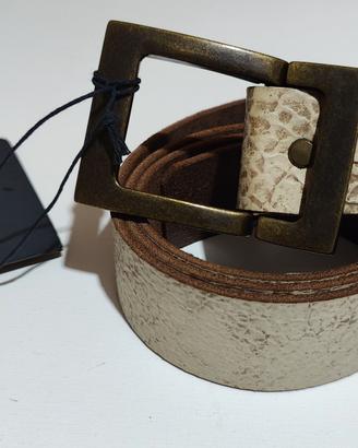 Cintura uomo Exigo - Tg. 105 - Beige