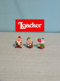 Gnometti Loacker - 4 personaggi vintage 1996