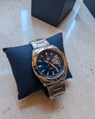 Casio Edifice 129D-2AV - Quadrante blu