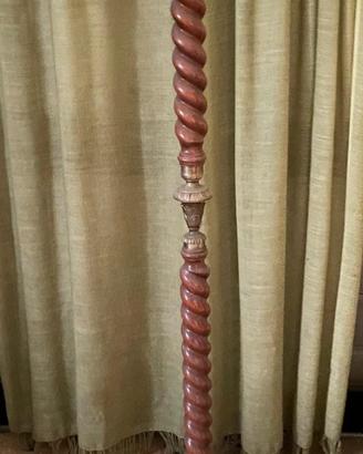 attaccapanni legno e ottone 