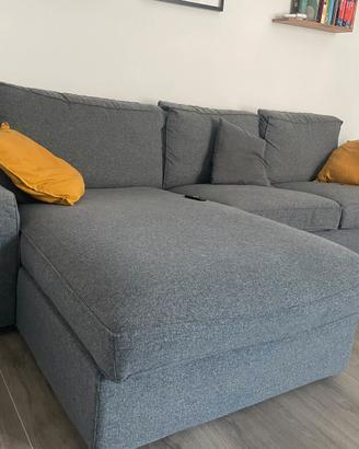 Divano Kivik 3 posti con chaise-longue