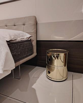 Kartell Componibile Metal oro due elementi