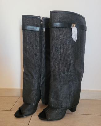 Stivali open toe