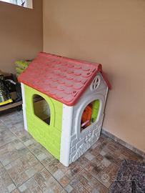 Casa casetta gioco bimbi