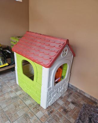 Casa casetta gioco bimbi