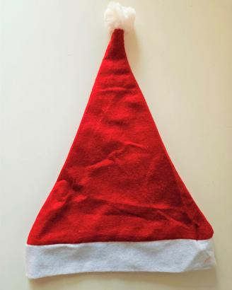 Cappellino rosso di Babbo Natale per feste