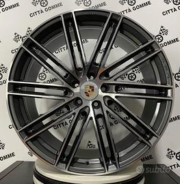 4 Cerchi in Lega Porsche Macan da 21 Doppia Misura