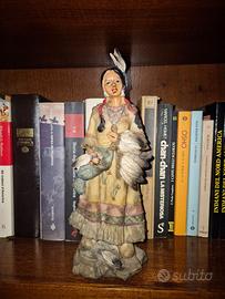 Statuetta Nativa Americana