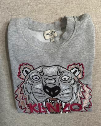 Felpa girocollo grigia Kenzo