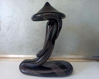 Scultura Murano design orientale attribuita Seguso