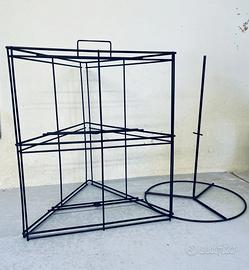 Espositore triangolare da tavolo