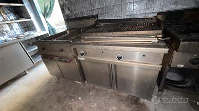 Cucina completa industriale