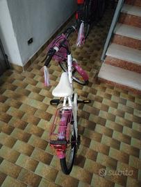 bicicletta per ragazzina 