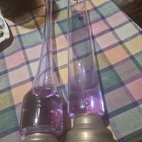 set portacandele cristallo