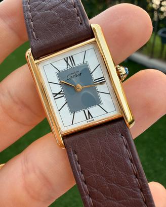 Orologio vintage Must de Cartier tank Paris