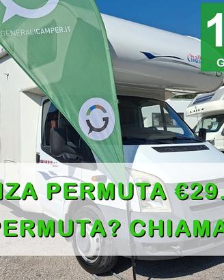 CAMPER CHALLENGER FORD MANSARDATO 6 POSTI DINETTE 