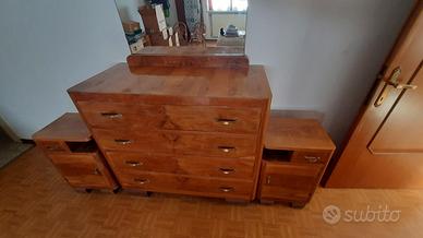 Mobili vintage per camera da letto (n.1 comò e n.2