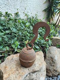 Gancio Contrappeso antico per bilancia