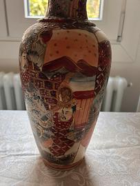 Vaso Giapponese Satsuma (Probabile Periodo Meiji)