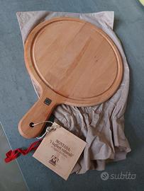 Tagliere rotondo in legno Montana