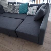 divano 4 posti con penisola contenitore /letto