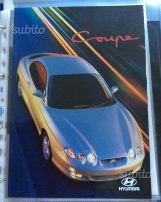 Brochure hyundai coupe seconda serie