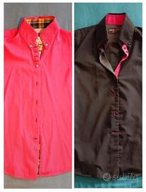 Coppia di camicie nuove, in cotone, Slim fit