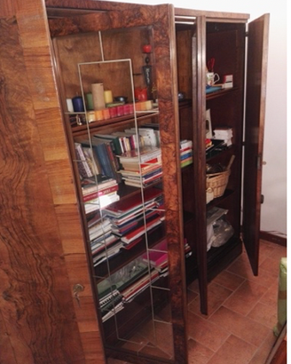 Splendida LIBRERIA/VETRINETTA in stile classico