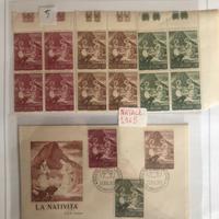 Francobolli (Vaticano tematica natale)