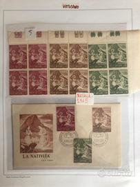 Francobolli (Vaticano tematica natale)