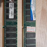 Coppia RAM da 1 GB x 2 400 mhz DDR