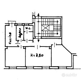 Trilocale zona Arenella 80mq