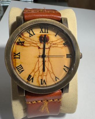 Orologio uomo vitruviano quarzo