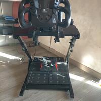 Volante per PS4 X-TREME HURRACO RACE-NERO