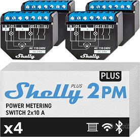 Shelly Plus 2PM  (4 pz)
