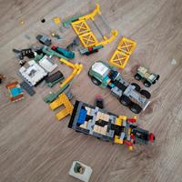 Set LEGO Prehistoric Wildlife – veicoli, gru 